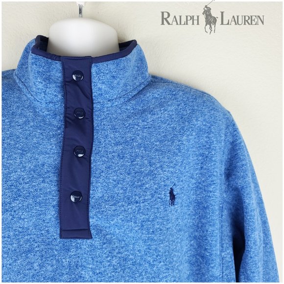 NWT POLO by Ralph Lauren Fleece Pullover - Picture 3 of 9